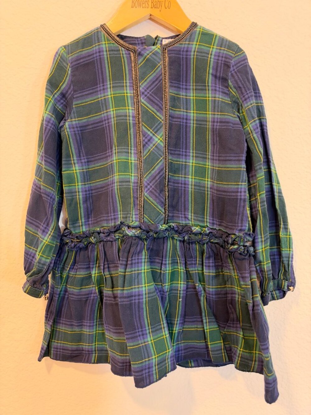 Mayoral Plaid Dress 5